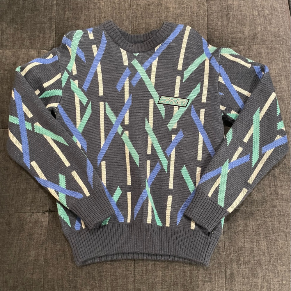Spyder Vintage Patterned Winter Ski Sweater